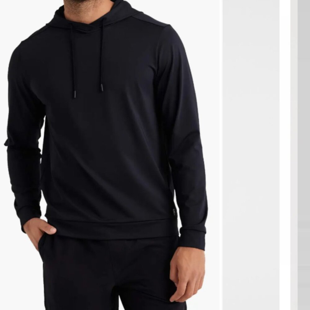 Rhone Essentials Performance Pullover Hoodie Blac… - image 1